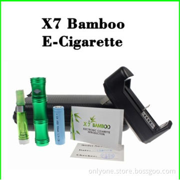 2014new Arrival X7 Bamboo Design Electronic Cigarette